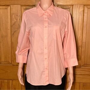 NWOT Vintage Bedford Fair 3/4 Sleeve Top Blouse Size L